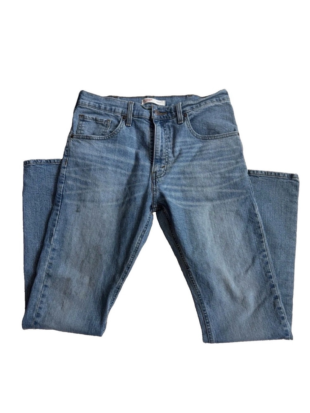 Levi Strauss Signature Bootcut Denim Jeans 32/32 Medium Blue Wash